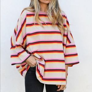 Ascot & Hart Wyatt Stripe Top